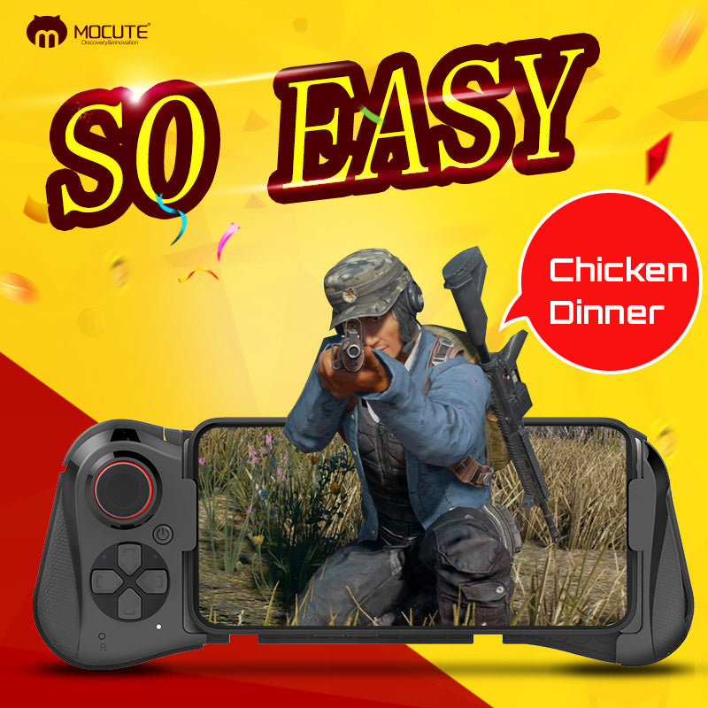 MOCUTE 058 Wireless Bluetooth Gamepad Gaming Controller Joypad Joystick for Android Phone PUBG Game MOCUTE 058 Wireless Bluetooth Gamepad Gaming Controller Joypad Joystick for Android Phone PUBG Game